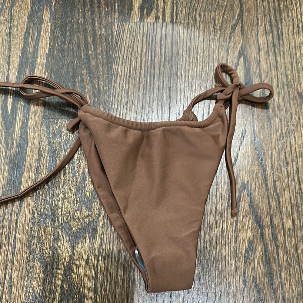 Swim by Di Brown Tie Bikini Bottom